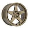 Kansei KNP 18x9.5 5x100 22 ET 73.1 CB Textured Bronze (K12B-189516+22)-1