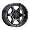 Kansei Roku Truck 17x8.5 5x127 0 ET 78.1 CB Matte Black (K14MB-78550-00)-1