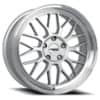 Katana Racing KR06 18x8 5x110 40 ET 65.2 CB Gloss Silver/Machined Lip (KR06188051GSL)-1