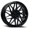 Katana Racing KR09 18x8 5x110 / 5x114.3 40 ET 73.1 CB Gloss Black (KR09188009GB)-1