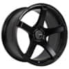 Enkei Kojin 17x8 5x100 45 ET 72.56 CB Matte Black (476-780-8045BK)-1