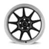 Konig Countergram Matte Black / Matte Machined Lip-2