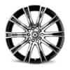 Konig Crown Gloss Black / Machined Face-2