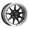 Konig Countergram 15x8 4x100 25 ET 73.1 CB Matte Black / Matte Machined Lip (CT85100255)-1