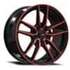 Konig Myth Gloss Black/Red Tint Clearcoat (MY7651443R)-1