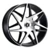 Kraze 192 Phase Gloss Black with Machined Face (KR192-2816BM38)-1