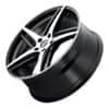 Kraze KR195 Milano Gloss Black with Machined Face-2