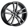 Kraze KR194 Cosmos Gloss Black with Machined Face (KR194-7831BM38)-1