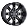 Level 8 Slingshot 18x9 5x127 -10 ET 71.5 CB Matte Black (1890LST-05127M71)-1