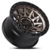 Lock Off-Road Lunatic Matte Bronze w/ Matte Black Ring-3