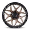 Lock Off-Road Matrix Matte Bronze w/ Matte Black Ring-2