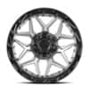 Lock Off-Road Matrix Matte Gray w/ Matte Black Ring-2