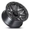 Lock Off-Road Matrix Matte Gray w/ Matte Black Ring-3