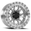 Lock Off-Road Commando 17x9 5x127 -12 ET 71.5 CB Machined with Clear Coat (COMMANDO7957MC12N)-1