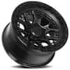 Lock Off Road Commando Matte Black with Gloss Black Ring 2