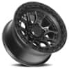 Lock Off Road Commando Matte Black with Matte Black Ring 2