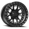 Lock Off-Road Commando 20x9 6x139.7 0 ET 106.2 CB Matte Black with Matte Black Ring (COMMANDO2969MB)-1