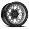 Lock Off-Road Commando 17x9 6x135 -12 ET 87.1 CB Matte Grey with Matte Black Ring (COMMANDO7963MGMBR12N)-1