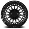 Lock Off Road Mojave Matte Black with Gloss Black Ring 3