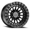 Lock Off-Road Mojave 17x9 8x180 -12 ET 124.3 CB Matte Black with Matte Black Ring (MOJAVE7988MB12N)-1