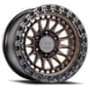 Lock Off-Road Mojave 17x9 8x180 -12 ET 124.3 CB Matte Bronze with Matte Black Ring (MOJAVE7988MRMBR12N)-1