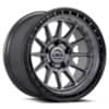 Lock Off-Road Baja Matte Gray w/ Matte Black Ring (BAJA7963MGMBR12N)-1