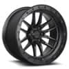 Lock Off-Road Krawler 17x9 6x139.7 1 ET 106.2 CB Matte Black (KRAWLER179069MB)-1