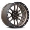 Lock Off-Road Krawler 17x9 6x139.7 -12 ET 106.2 CB Matte Bronze w/ Matte Black Ring (KRAWLER7969MRMBR)-1