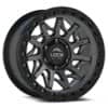 Lock Off-Road Lunatic Matte Gray w/ Matte Black Ring (LUNATIC7957MGMBR)-1