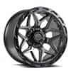 Lock Off-Road Matrix Matte Gray w/ Matte Black Ring (MATRIX7921MGMBR12N)-1
