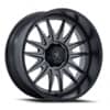 MSA Offroad M55 Commander UTV 15x7 4x137 10 ET 110.1 CB Matte Gunmetal (MA055AB15704A10)-1