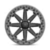 MSA Offroad M31 Lok2 Satin Black w/Matte Gray Ring-3