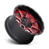 Fuel D250 Maverick Candy Red w/Black Lip-2