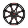 Moto Metal MO970 Black Milled / Red Tint-3