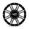 Moto Metal MO995 Dually Front Gloss Black Machined-2