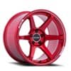 Motegi MR160 Battle VI 18x8.5 5x100 30 ET 56.15 CB Cherry Red Metallic (MR160QD18855M30)-1