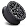 MSA Offroad M48 Portal Beadlock Gloss Black Milled, Black Ring-2