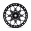 MSA Offroad M48 Portal Beadlock Gloss Black Milled, Black Ring-3