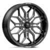 MSA Offroad M47 Sniper 18x7 4x137 10 ET 96 CB Gloss Black Milled (MA047BE18704810)-1