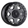 Mandrus Forscher Matte Gunmetal w/ Black Lip Edge (1680FSR386130G84)-1