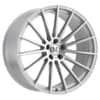 Mandrus Stirling 22x11.5 5x112 32 ET 66.6 CB Silver W/Mirror Cut Face (2215MAN325112S66)-1
