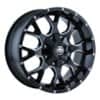 Mayhem 8015 Warrior Black w/Milled Spokes (8015-7760M30)-1