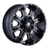 Mayhem 8103 Fierce Black w/Milled Spokes (8103-7937M)-1