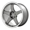 Motegi MR151 CS5 18x9.5 5x100 40 ET 56.1 CB Gunmetal with Machined Lip (MR15189551540)-1