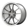 Motegi MR152 SS5 19x8.5 5x100 30 ET 56.1 CB Gunmetal with Machined Lip (MR15298551530)-1
