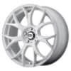 Motegi MR126 Matte White w/Milled Accents (MR12621000432)-1