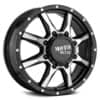 Moto Metal MO995 Dually Front Gloss Black Machined (MO995208893127)-1