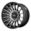 Moto Metal MO807 Shockwave 22x12 5x127 -44 ET 71.5 CB Gloss Black Machined (MO80722250544N)-1