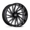 Moto Metal MO811 Combat 22x10 6x135 -18 ET 87.1 CB Gloss Black Milled (MO811BE22106318N)-1