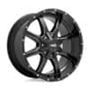 Moto Metal MO970 17x8 5x160 42 ET 65.1 CB Semi Gloss Black Milled (MO97078016942)-1